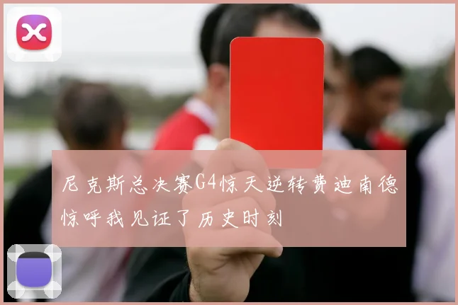 尼克斯总决赛G4惊天逆转费迪南德惊呼我见证了历史时刻