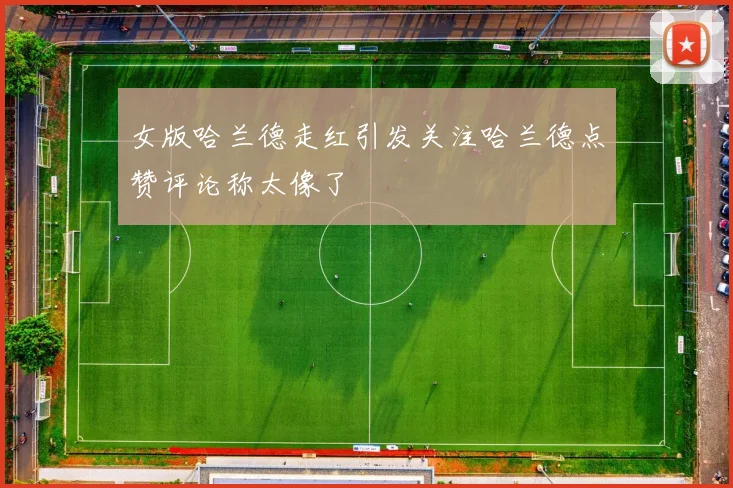 女版哈兰德走红引发关注哈兰德点赞评论称太像了